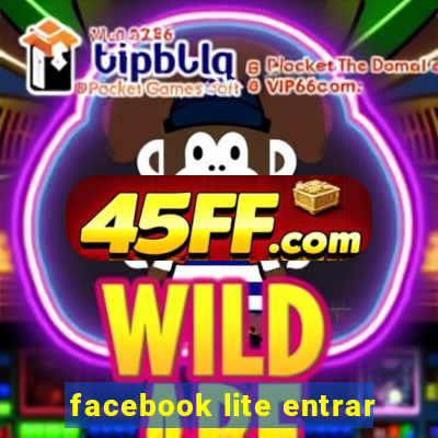 facebook lite entrar